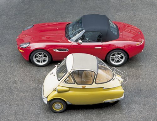 BMW Z8 — одна из величайших машин баварцев. Своим рождением она во многом обязана Isetta.