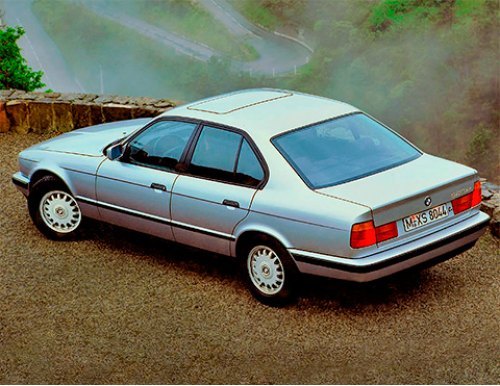 BMW E34 была одной из самых безопасных машин
