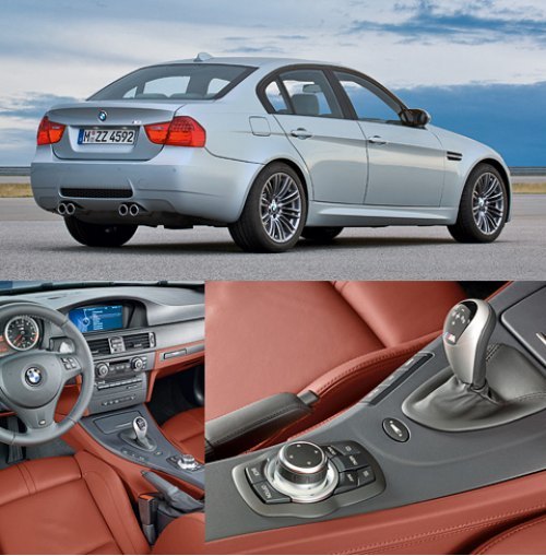 Помимо изменений функционала, BMW M3 2009 модельного года получила новые варианты отделки интерьера.