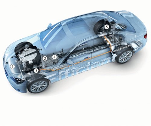 Бензиновый двигатель BMW V8 4.4 c высокоточным впрыском и двумя турбокомпрессорами.…
