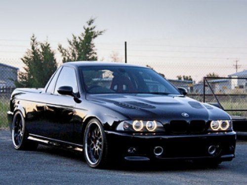 Прокляните меня, но, по-моему, спортпикап BMW M5 Ute бесподобен! А качество — просто заводское.…