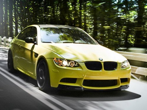 Благодаря необычному окрасу купе получило соответствующее имя — IND BMW M3 Dakar Yellow Project.
