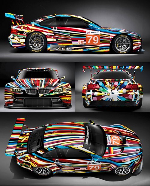На сей раз Кунс выплеснул вдохновение на спорткар BMW M3 GT2, омологированный для участия в «24…