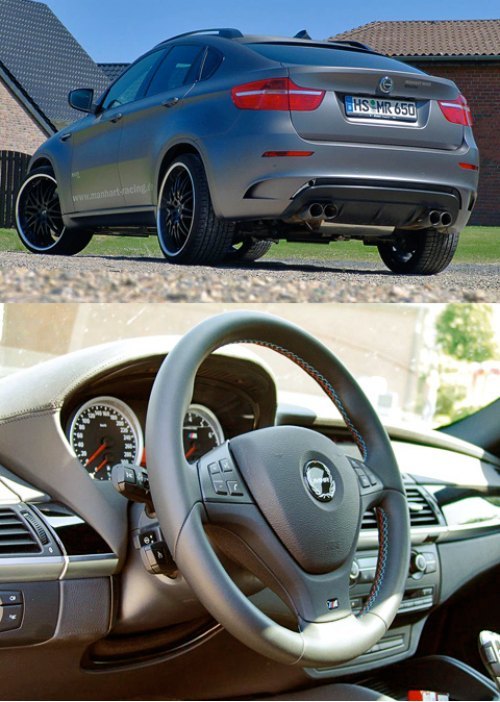 В дальнейшем немцы планируют вытянуть из BMW X6 M больше 700 «лошадок» и 900 Н·м.