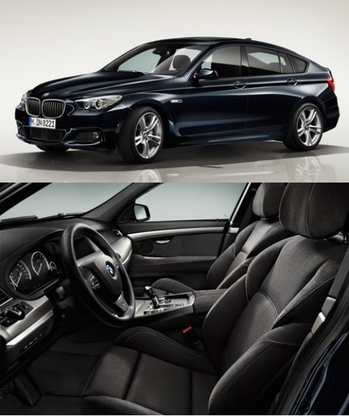 По умолчанию салон BMW 5 Series GT с M-пакетом щеголяет комбинированной отделкой тканью и…