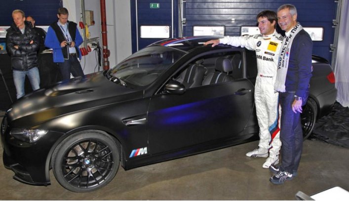 В 2012 году команда BMW также праздновала победу в чемпионате DTM. Тогда этому событию посвятили…