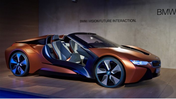Концепт BMW i Vision Future Interaction — родстер. Поговаривают, что скоро открытая версия появится…