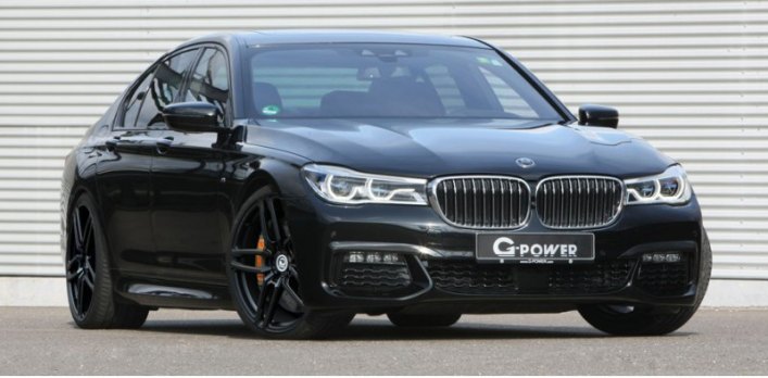 Бюро не сообщает о максималке седана G-Power 750d (у заводской версии она ограничена электроникой…
