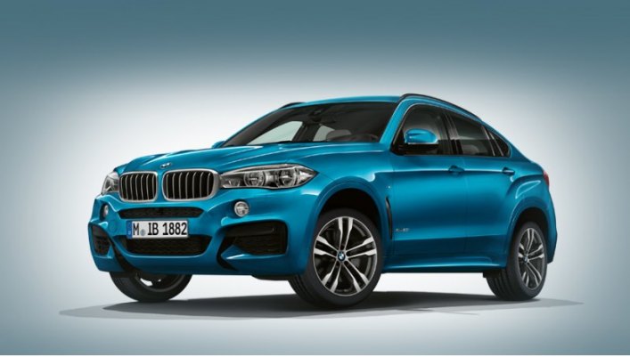 Особый вариант кроссовера X6 может быть окрашен в цвет Long Beach Blue (ранее представленный лишь…