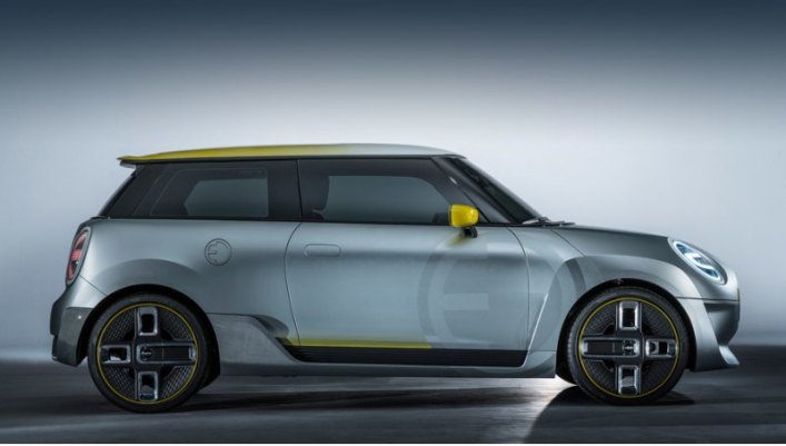 Компактный i1 станет входным билетом в мир электрокаров BMW. (На фото — концепт Mini Electric).