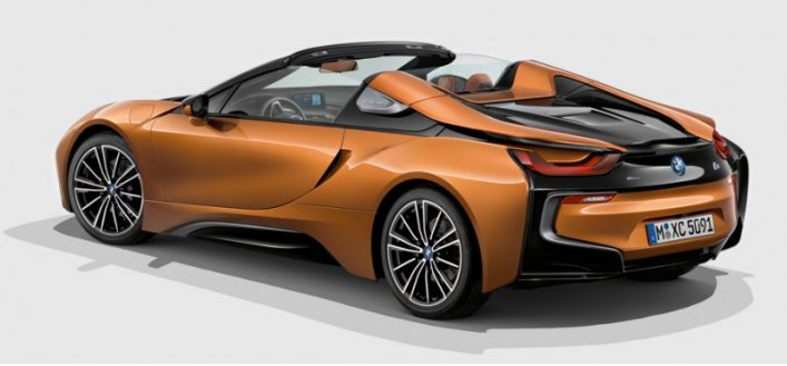 Гибрид BMW i8 Roadster получил опциональный аэродинамический пакет, состоящий из двухсекционного…