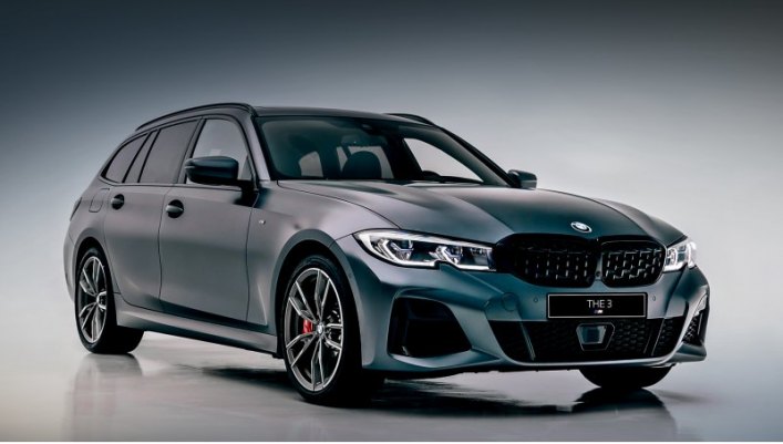 Пятидверка BMW M340i xDrive Touring First Edition по умолчанию оснащена лазерными фарами,…