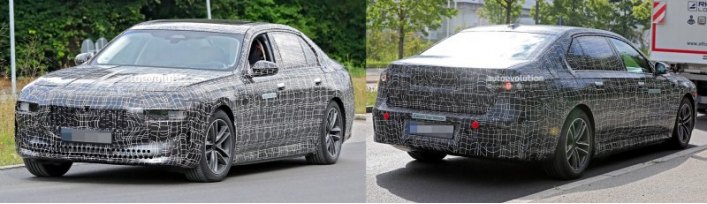 Седан BMW i7, как пишет AutoBild, получит электромоторы отдачей до 650 сил, полный привод по…