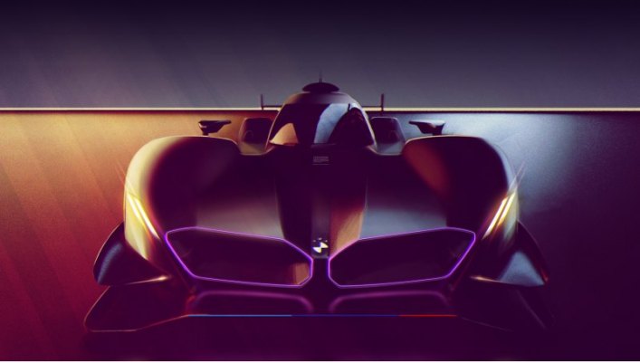 Внешность нового спортпрототипа — результат совместной работы BMW M Motorsport, студии BMW Group…