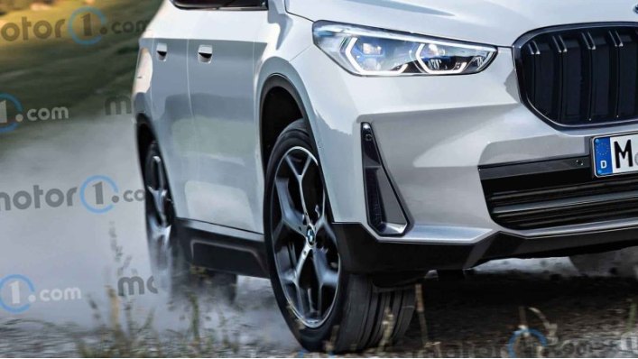 Новое поколение BMW X1 показали на первых рендерах