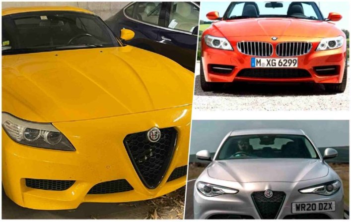 Владелец BMW Z4 превратил его в Alfa Romeo Giulia: фото