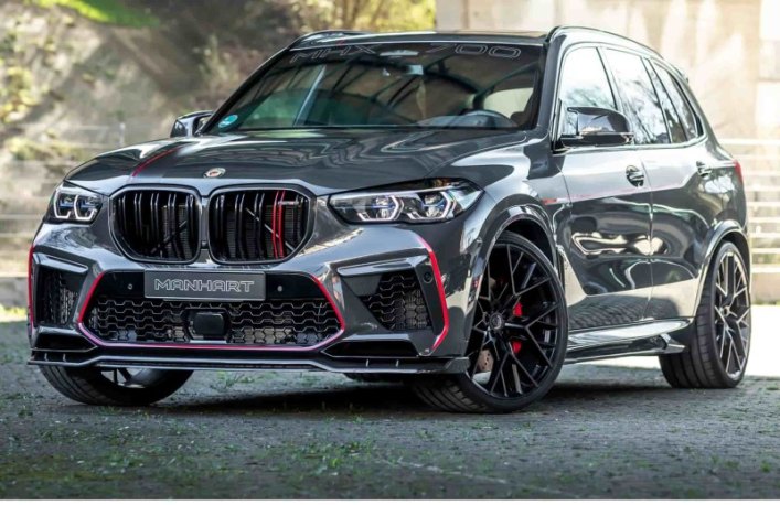 Manhart MHX5 700 Dravit Grey: ну очень крутая версия BMW X5 M на 730 л.с.