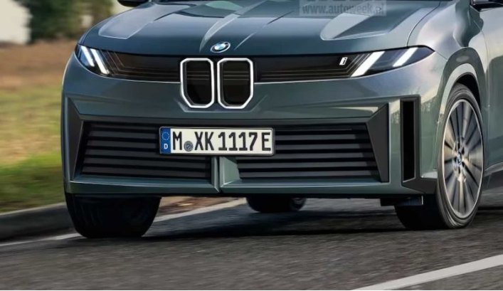 Новый электрический кроссовер BMW IX3 (2025) раскрылся внешне и технически