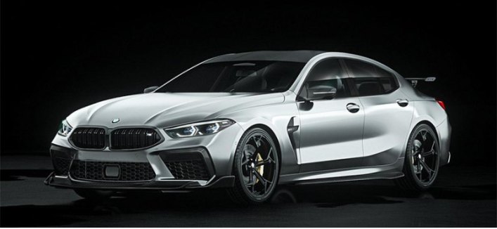 Ателье Zacoe представила карбоновый обвес для BMW M8 Gran Coupé