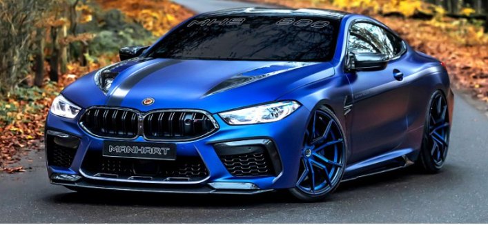 BMW M8 Competition получил улучшения мощности в 812 «лошадей» от ателье Manhart