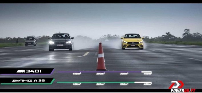 Сможет ли «заряженный» Mercedes-AMG A35 обогнать BMW M340i?