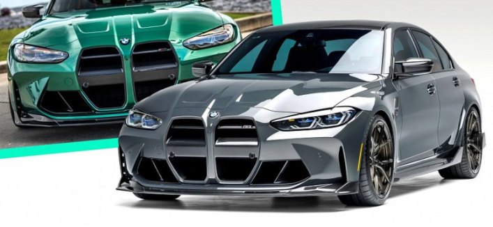 Тюнер Vorsteiner представляет новые обновления BMW M3 и M4 для решения проблемы с решеткой радиатора