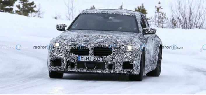 На тестах был замечен прототип «заряженного» BMW M2 2023 модельного года