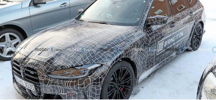 На тестах замечен «заряженный» универсал BMW M3 Touring