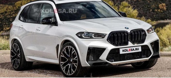 В Интернете представили независимые рендеры обновленного кроссовера BMW X5 M