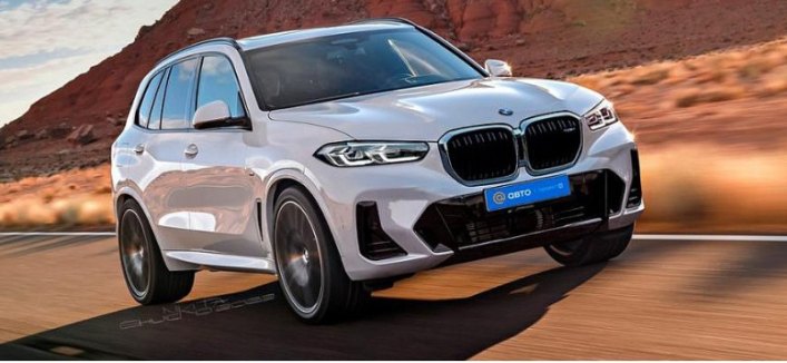 В Интернете показали, как может выглядеть обновленный кроссовер BMW X5