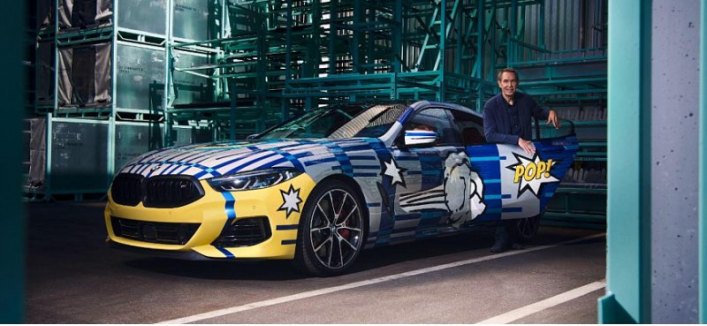 Представлен новый BMW 8 X JEFF KOONS Limited Edition за 350 000 долларов