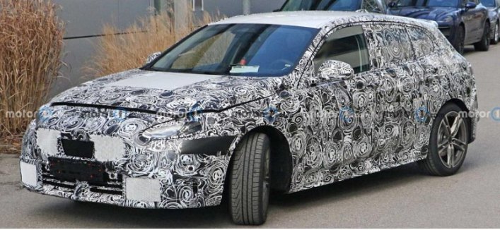 На тестах замечен прототип обновленного хэтчбека BMW 1 Series