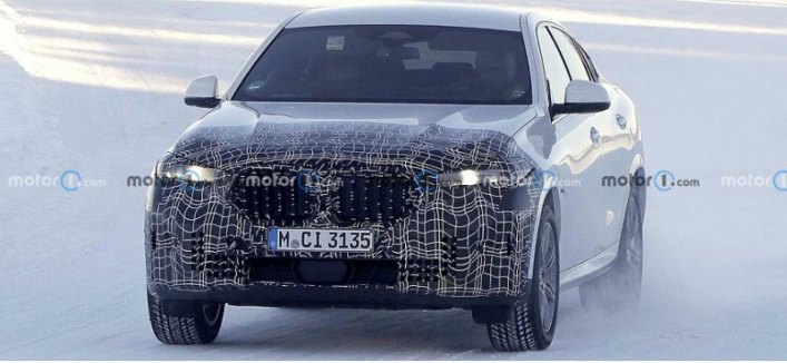 Компания BMW тестирует обновленную версию купе-кроссовера X6