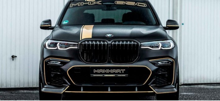 Тюнинг-ателье Manhart презентовало 650-сильный BMW X7