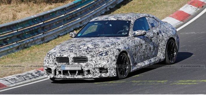 BMW M2 2023 года посетил трассу Нюрбургринг для последних штрихов