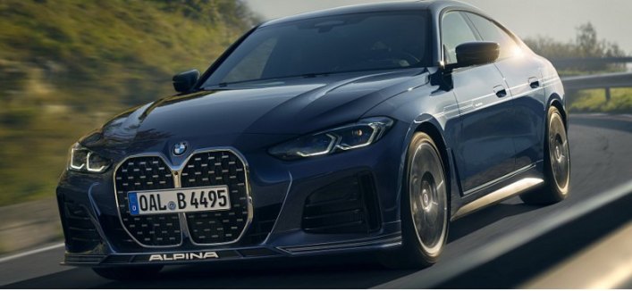 Новое купе Alpina B4 обошло по характеристикам BMW M3 Competition