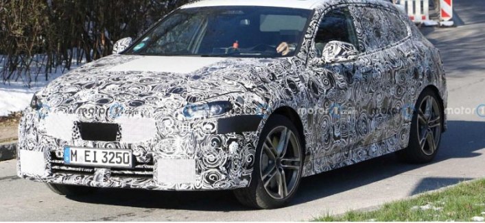 Компания BMW тестирует прототип обновленного 1 Series M140i