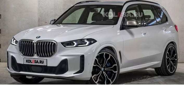 Представлены первые рендеры обновлённого кроссовера BMW X5 от российских дизайнеров