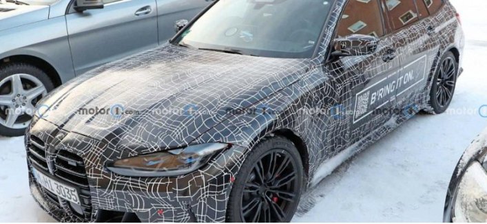 Компания BMW показала «заряженный» универсал BMW M3 Touring на новом тизере