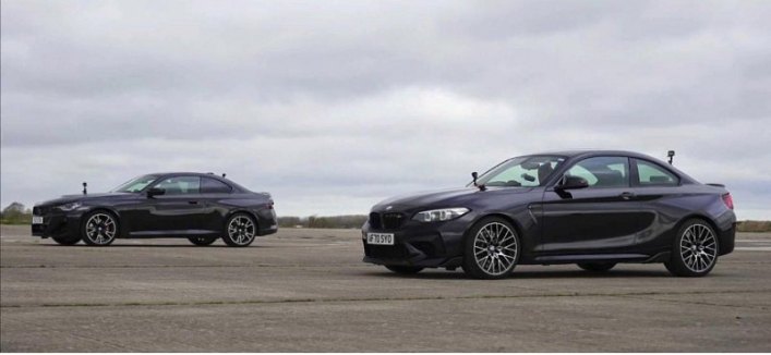 Сможет ли старый BMW M2 F87 обогнать недавно показанный BMW M240i в драг-рейсинге?