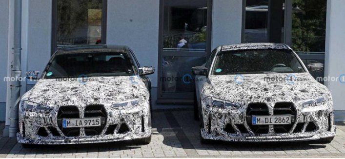 В Сети появились снимки с мощным BMW M3 CS 2023 модельного года