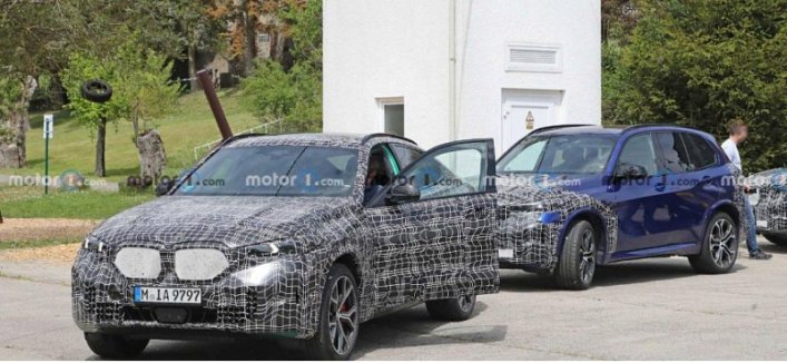 Обновленный кроссовер BMW X6 вышел на тесты с новым двигателем M60i