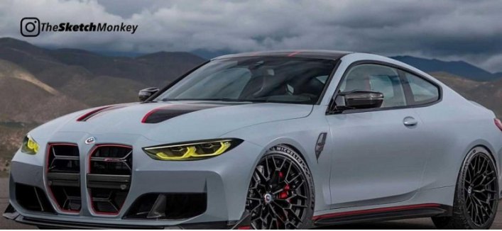 В Сети представили рендер на еще одну версию мощнейшего BMW M4 CSL