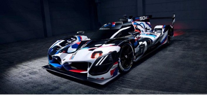 В Сети показали прототип гиперкара BMW M Hybrid V8 LMDh в камуфляжной окраске