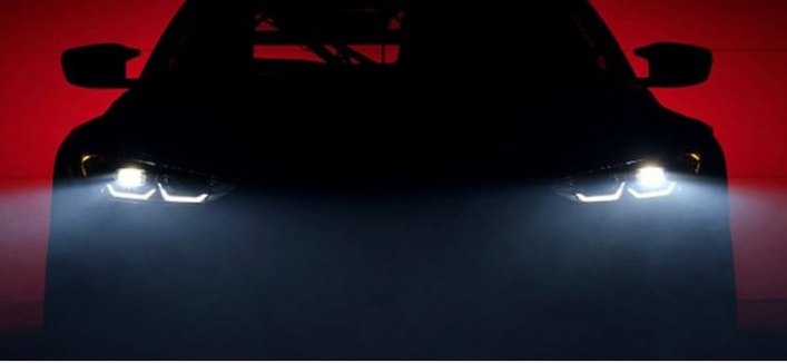 Опубликован свежий тизер на новый BMW M4 GT4