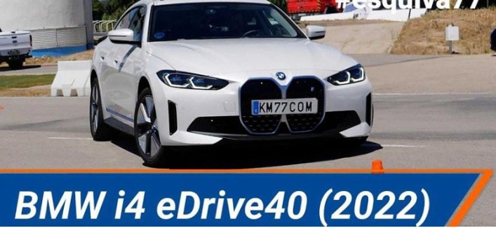 Электрический BMW i4 плохо показал себя в «лосином» тесте