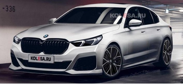 В Сети появился независимый рендер на обновленный BMW 5 Series