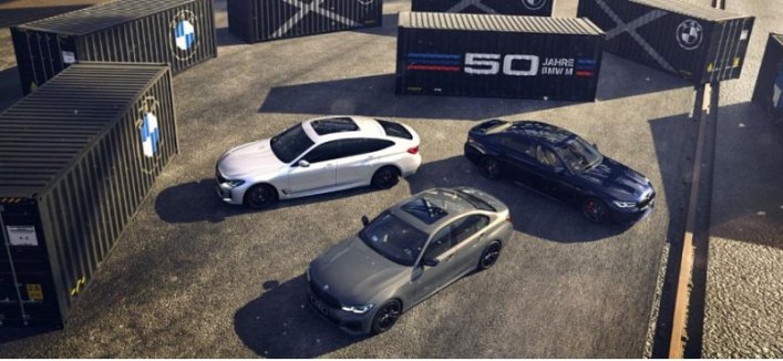 BMW 530i и 630i GT M Sport получили юбилейную спецверсию 50 Jahre M Edition в Индии