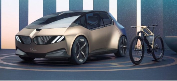 Компания BMW запатентовала в РФ электрический концепт BMW I VISION CIRCULAR