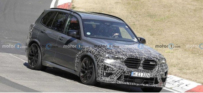 Компания BMW тестирует обновленную версию «заряженного» X5 M